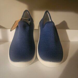 Arcopedico Gaia Easy Fit Knit Mesh Slip On Shoe Women's Blue Size 8.5 US 38 EU